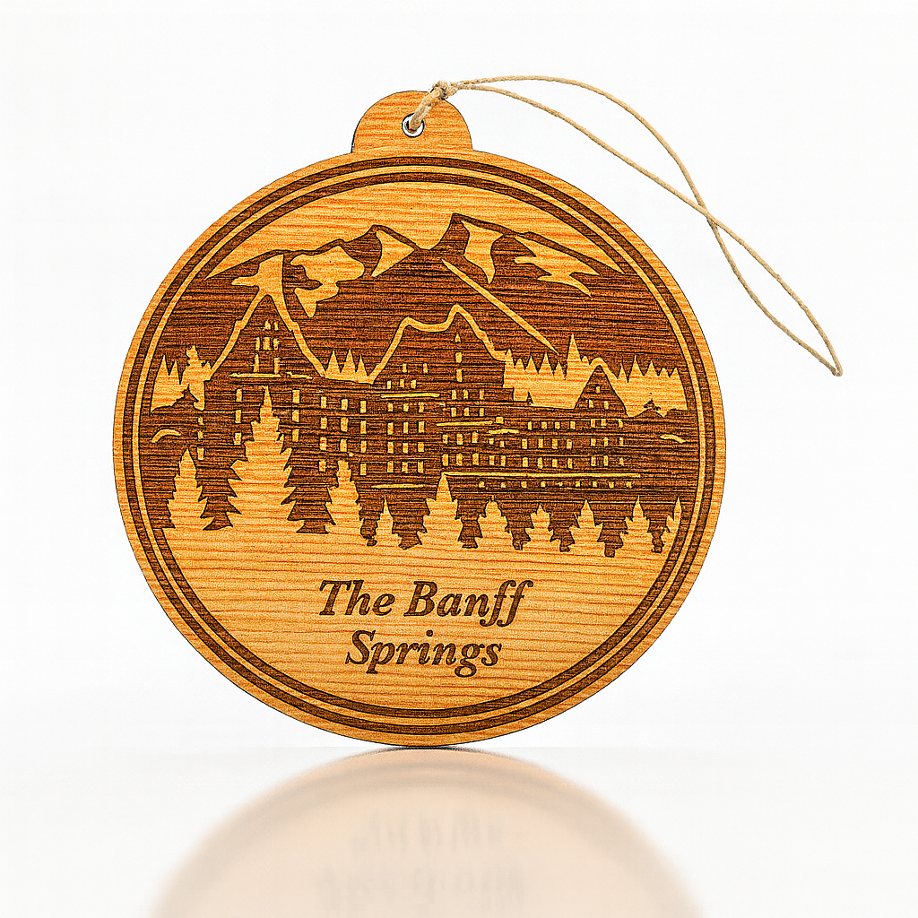 Banff Springs Hotel Ornament
