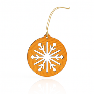 Circular Snowflake Ornament