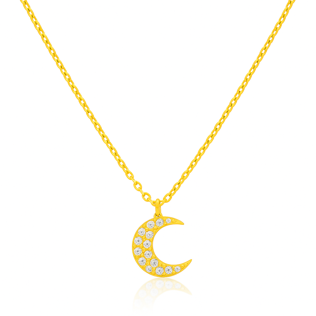 Moon Crescent Necklace