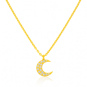 Moon Crescent Necklace