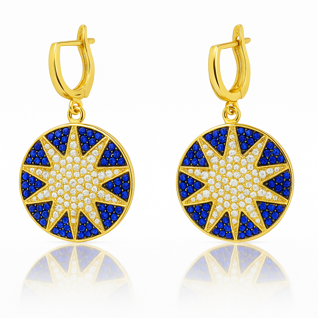 Mini Sun Earrings