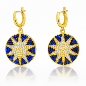 Mini Sun Earrings