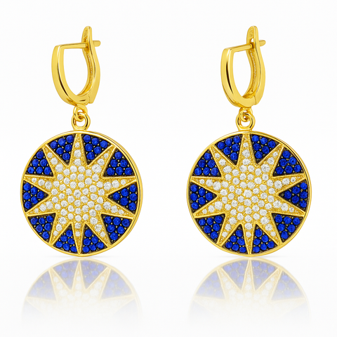 Mini Sun Earrings