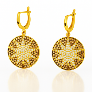 Mini Sun Earrings