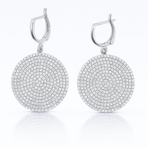 Full Moon Curved Earrings