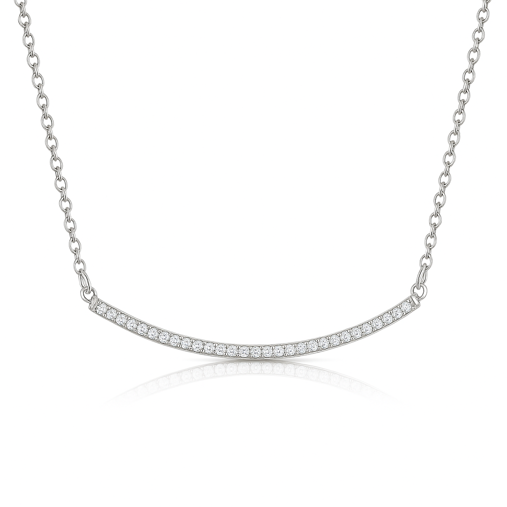 Curved Bar Necklace