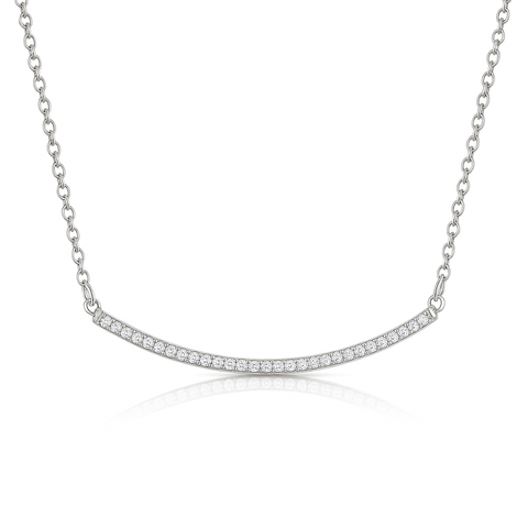 Curved Bar Necklace