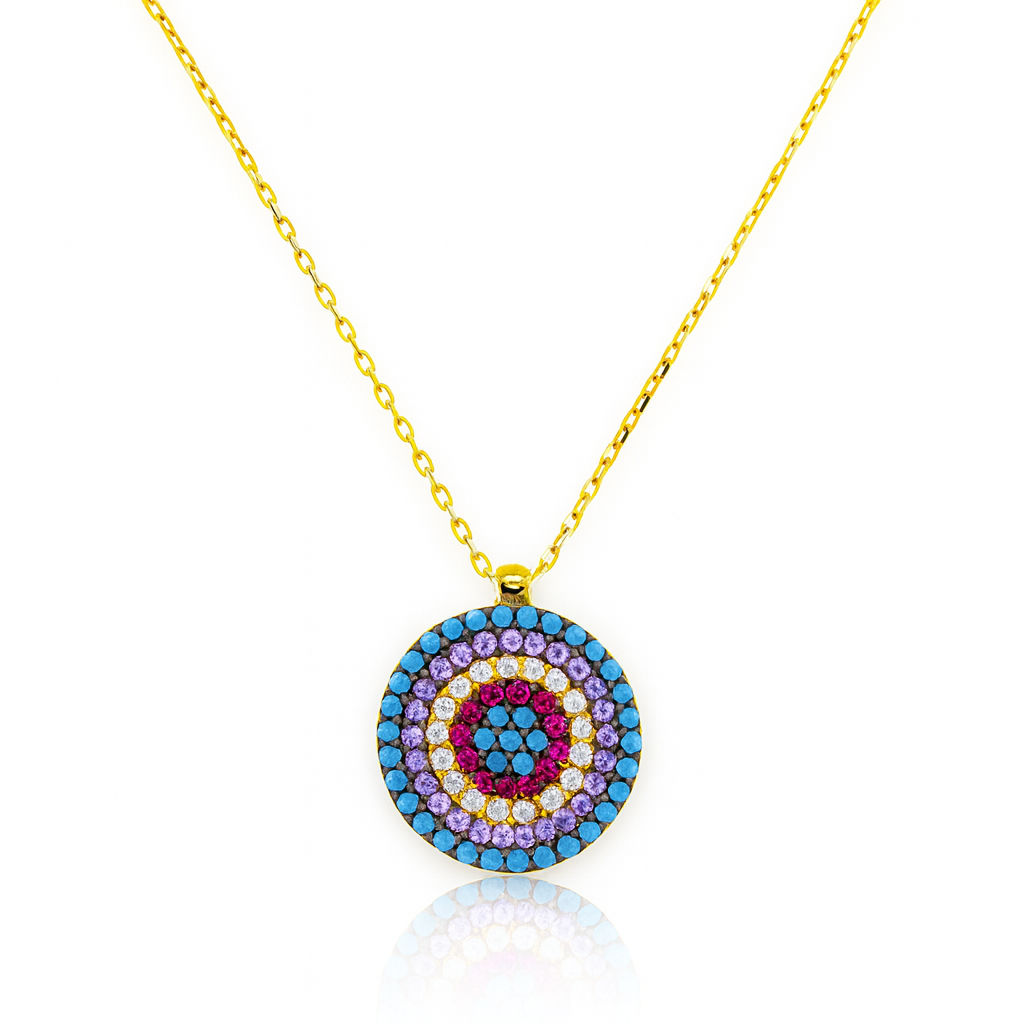 Round Eye Necklace