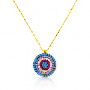 Round Eye Necklace