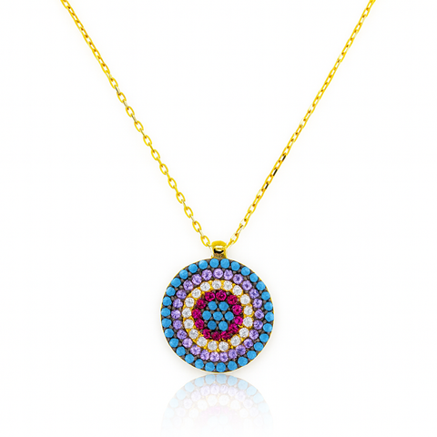 Round Eye Necklace