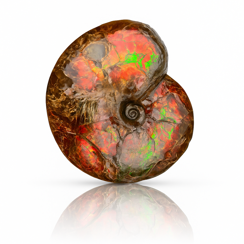 Ammolite Fossil