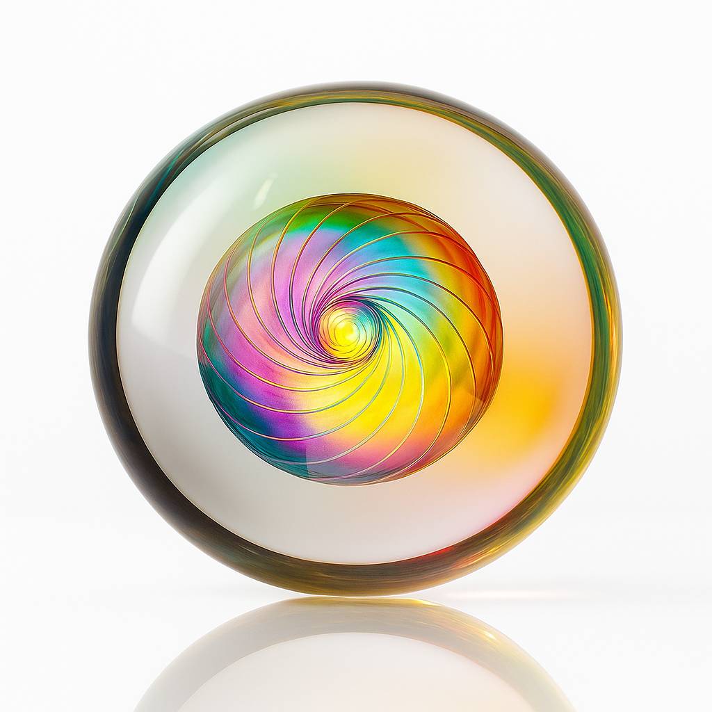 Tri Color Paperweight