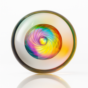 Tri Color Paperweight