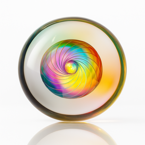 Tri Color Paperweight
