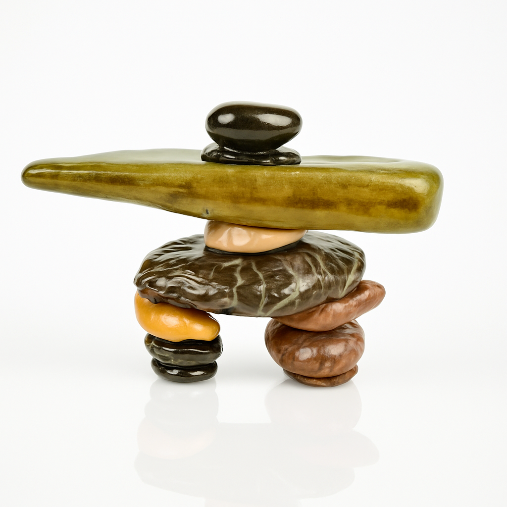 Medium Rock Inukshuk