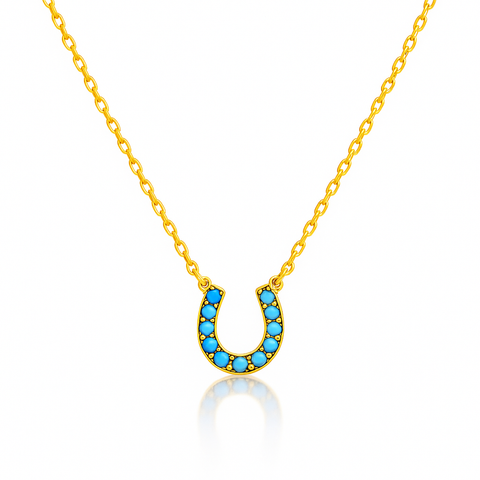 Mini Horse Shoe Necklace