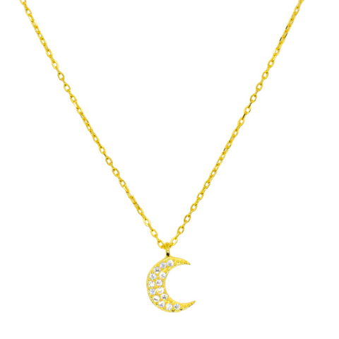 Moon Crescent Necklace
