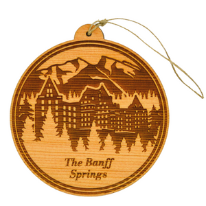 Banff Springs Hotel Ornament