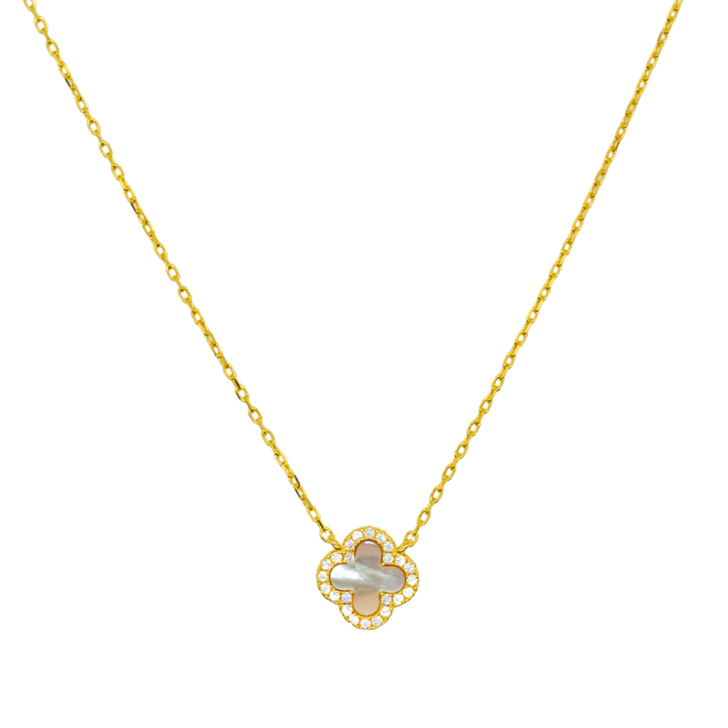 Pearl 2025 clover necklace