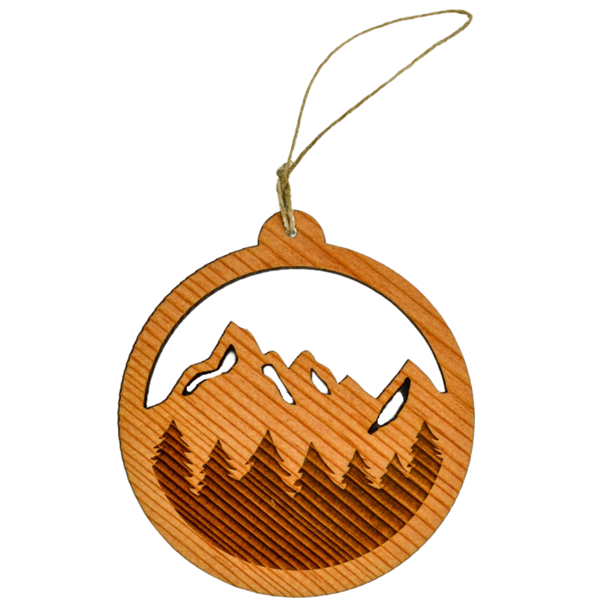 Mountain & Tree Ornament