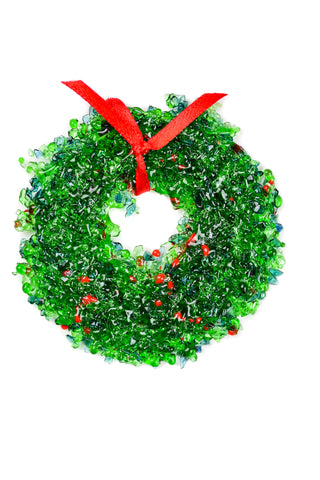 Christmas Red Berry Wreath Ornament