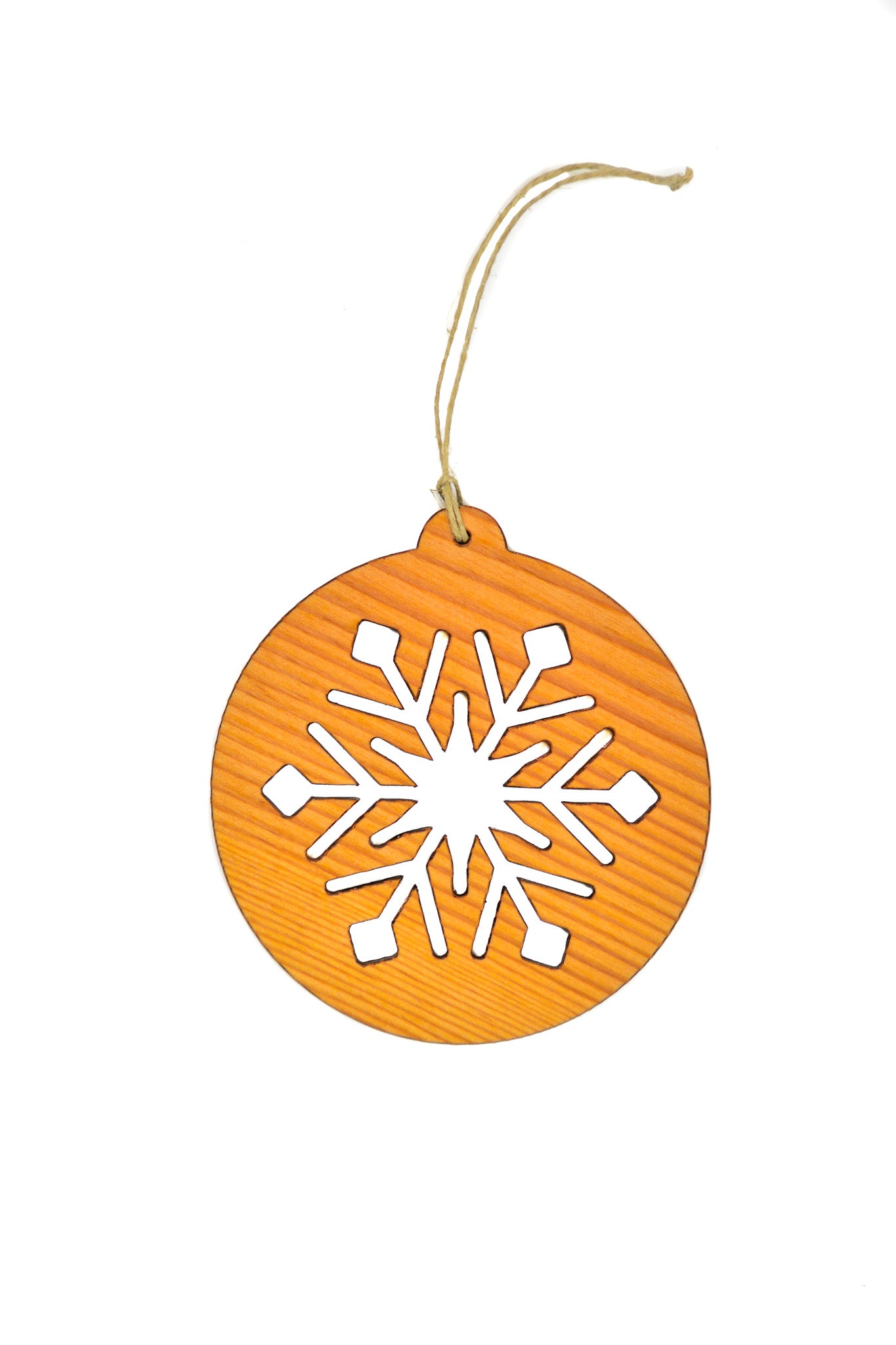 Circular Snowflake Ornament