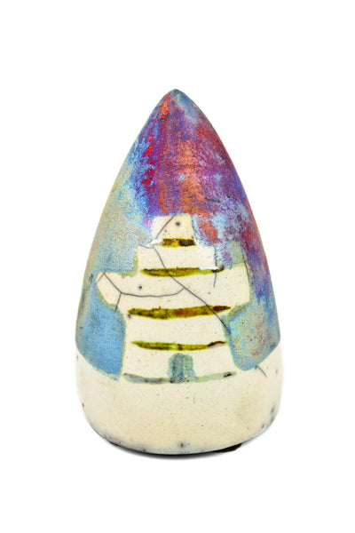 Small Cone Clay Rattle