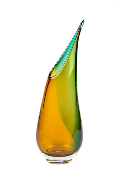 Two Tone Oval Vase Point